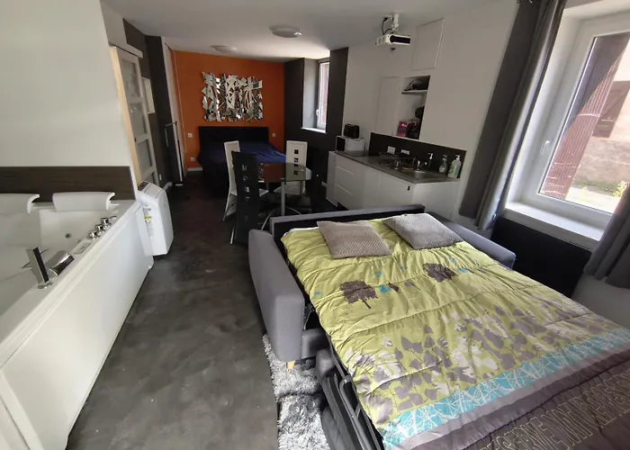 Meublé à Proximité De La Sortie D'autoroute De Feurs Apartamento Poncins